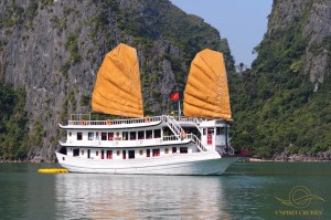 Tour Halong Bay with Vspirit cruise 2 days 1 night at a good rate