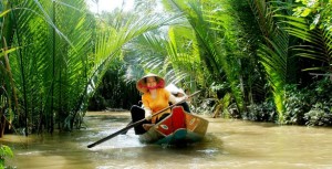 Life in the Mekong Delta revolves much around the river, and many of the villages are often accessible by rivers and canals rather than by road.