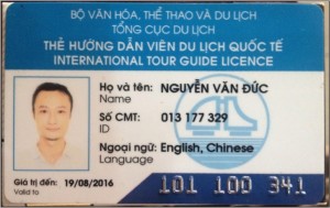 Vietnam tour guide in Hanoi mister Nguyen Van Duc
