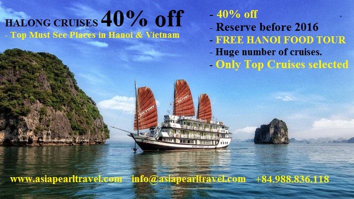 Halong Bay cruises crazy deals with Vietnam tour company