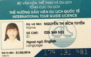 Ho Chi Minh city tour guide Ms Tuyen Bich